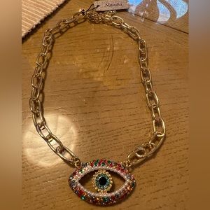 -Evil Eye Necklace 👁️✨